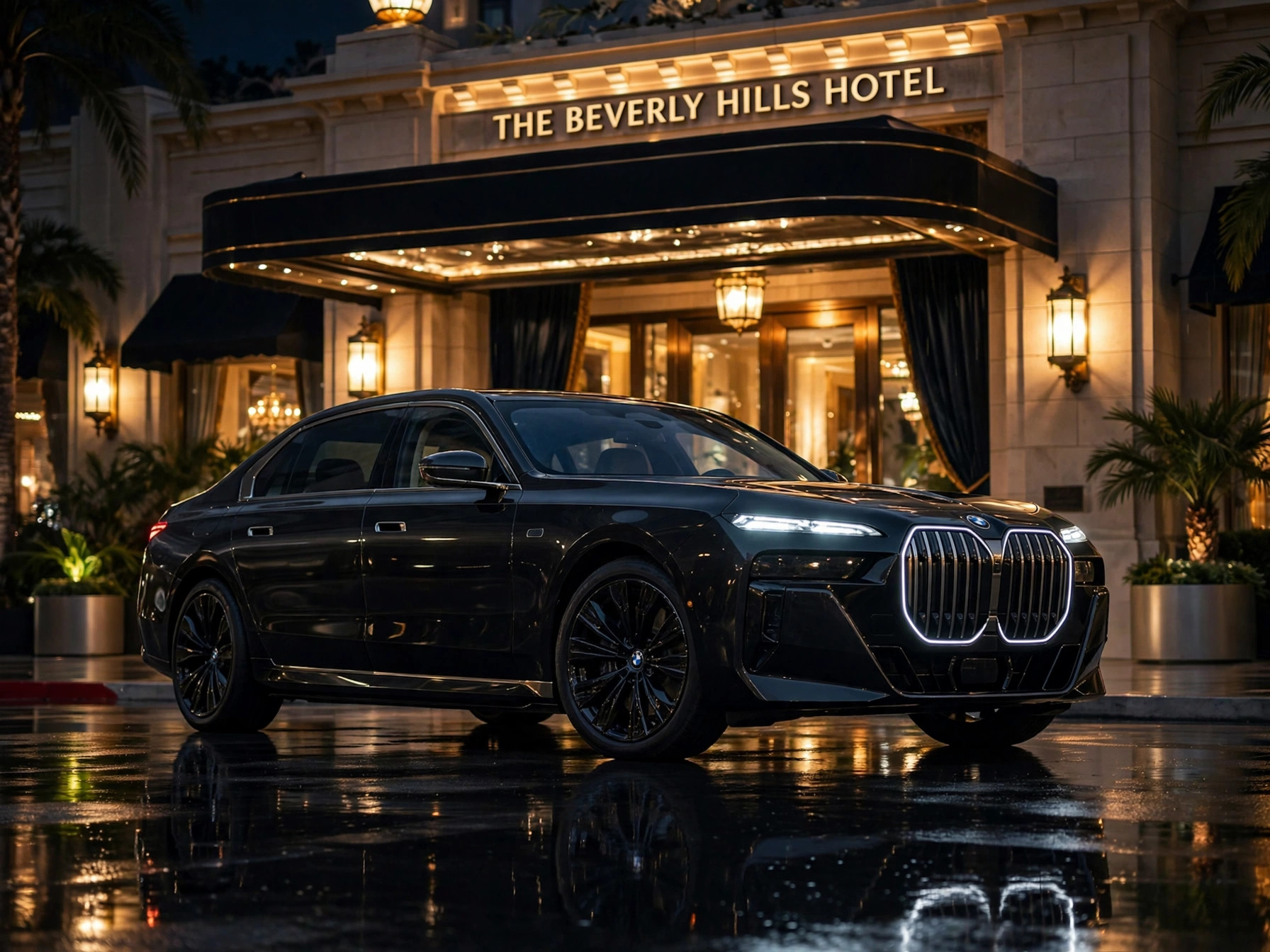 Black 2026 BMW 7 Series — NIUK Limo