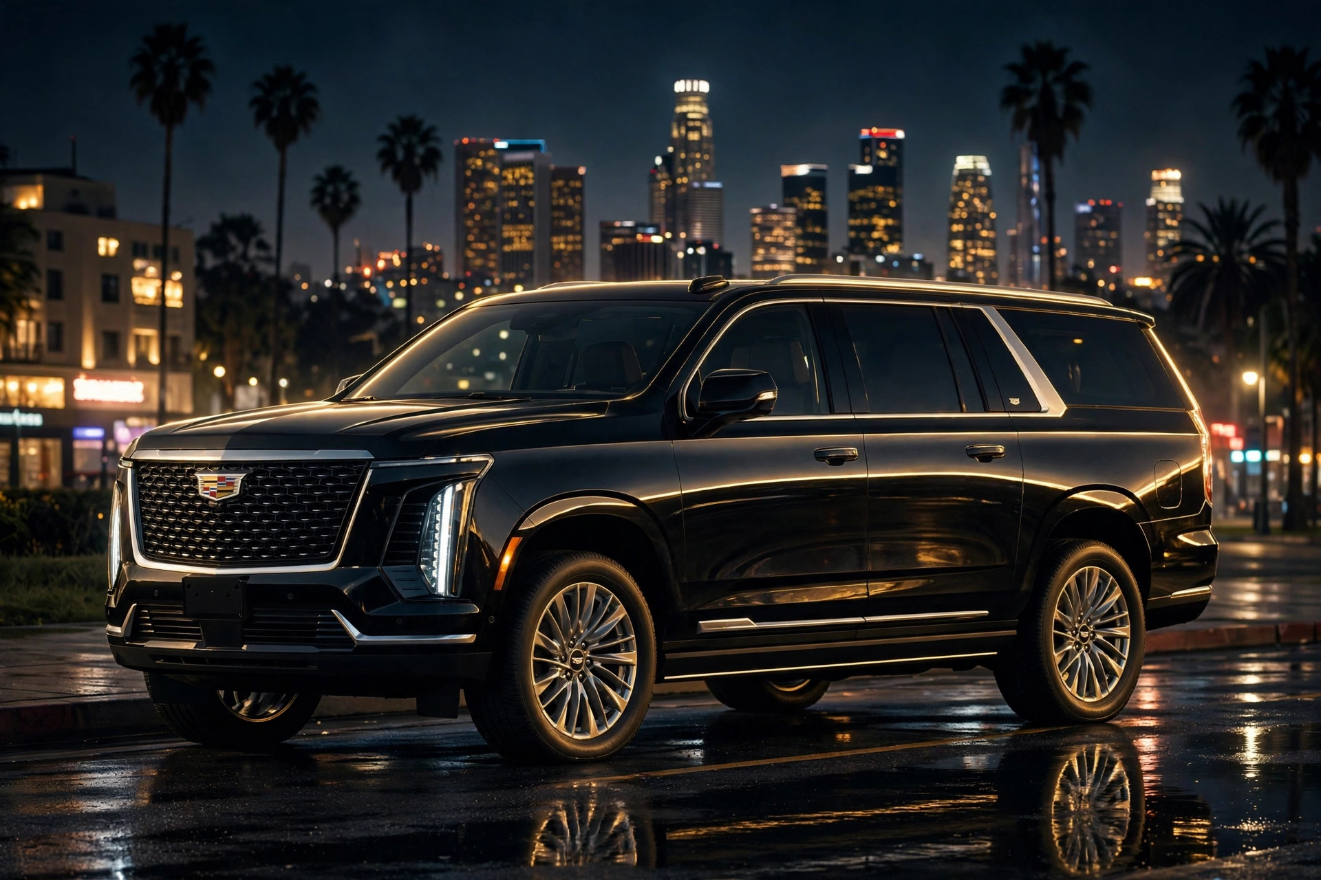 Black 2024 Cadillac Escalade — NIUK Limo